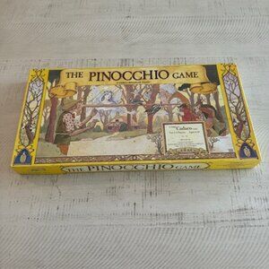 Vintage 1985 Cadaco The Pinocchio Game A Cadaco Storybook Classic #775 (MINT)